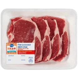 Kroger Mercado Thin Sliced Beef Ribeye Steak
