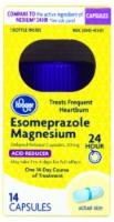 slide 1 of 1, Kroger Esomeprazole Magnesium 24 Hour Acid Reducer Delayed-Release, 14 ct; 20 mg