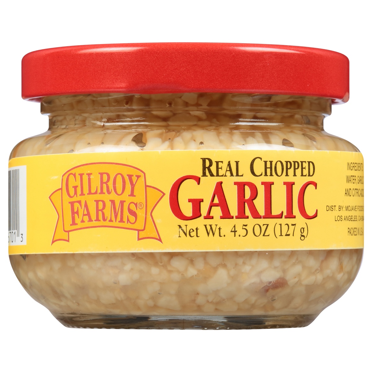 slide 1 of 1, Gilroy Farms Real Chopped Garlic, 4.5 oz