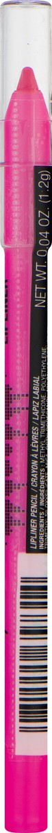 slide 5 of 10, La Girl Shockwave Neon Lip Liner Pop Pink, 0.04 oz
