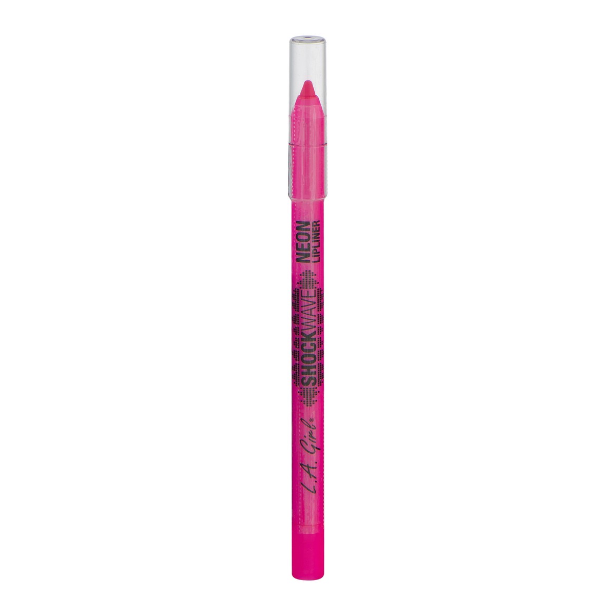 slide 3 of 10, La Girl Shockwave Neon Lip Liner Pop Pink, 0.04 oz