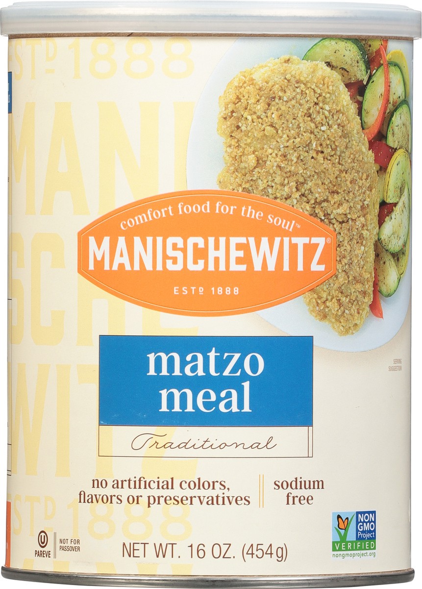 slide 6 of 9, Manischewitz Matzo Meal, 16 oz