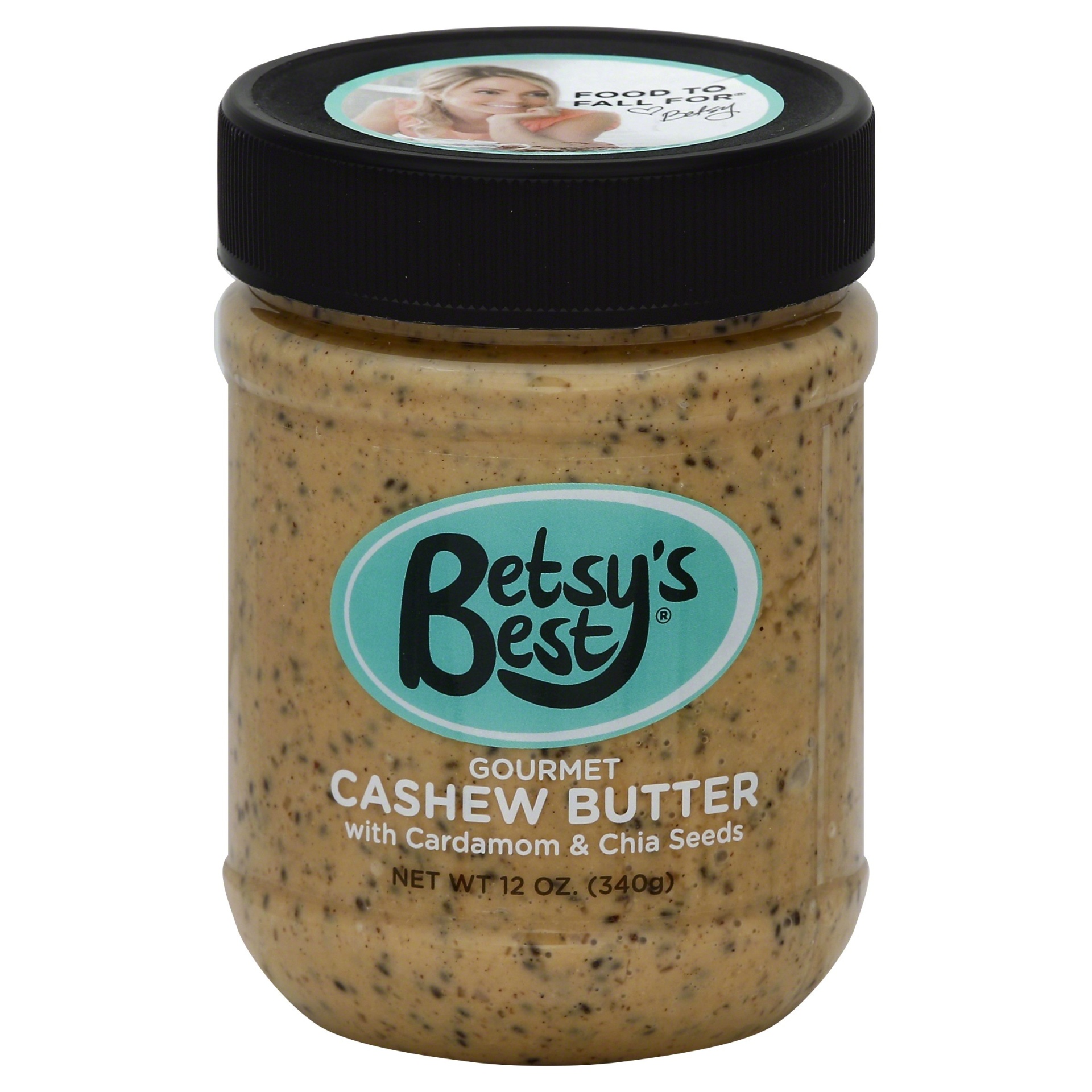 slide 1 of 1, Betsys Best Cashew Butter 12 oz, 12 oz