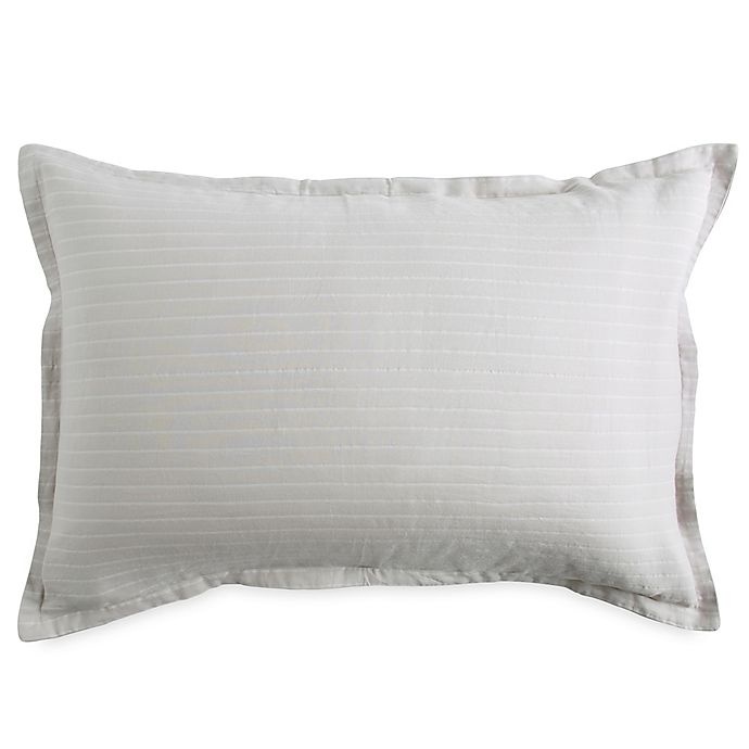 slide 1 of 1, DKNYpure Comfy Standard Pillow Sham - Platinum, 1 ct