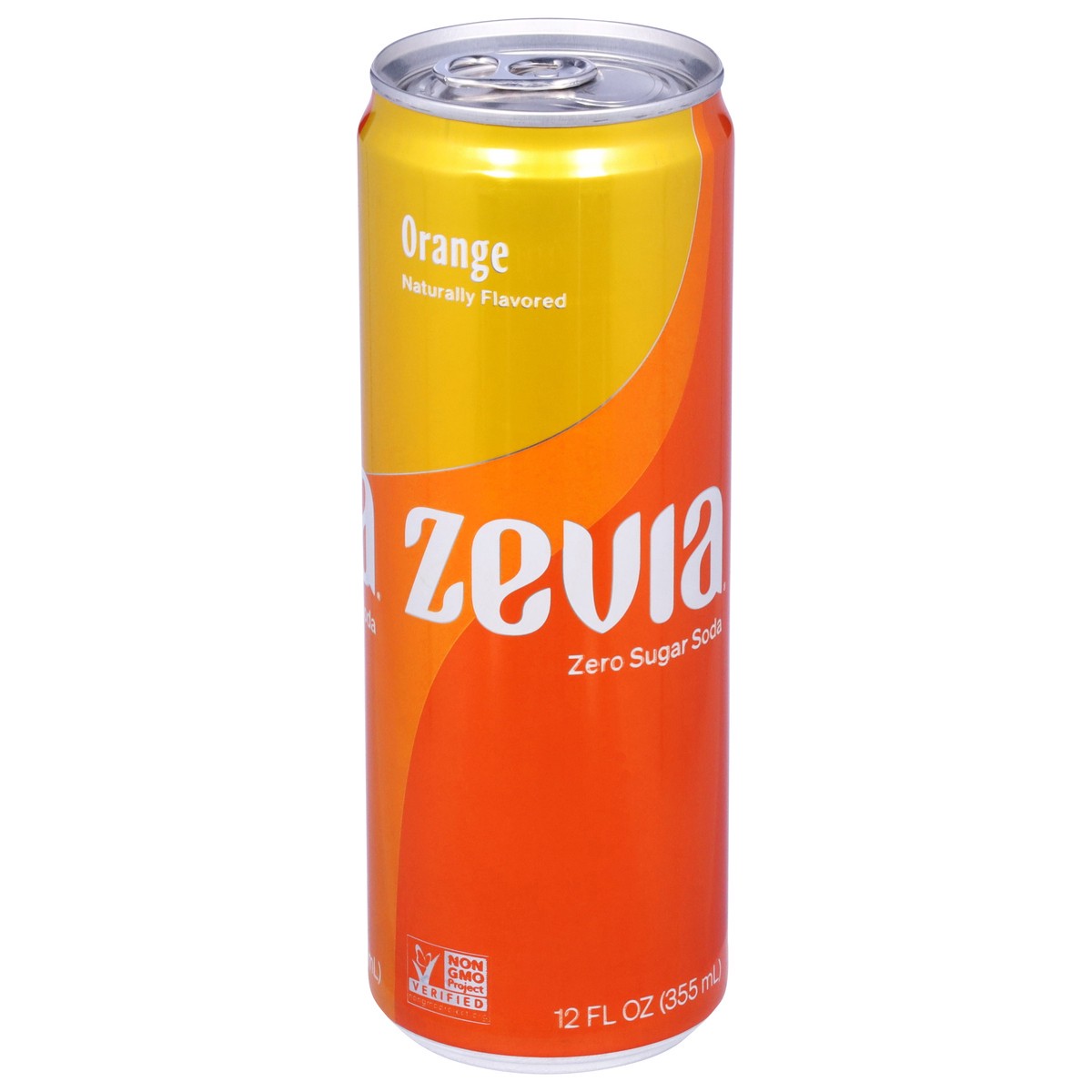 slide 2 of 9, Zevia Soda Orange, 12 fl oz