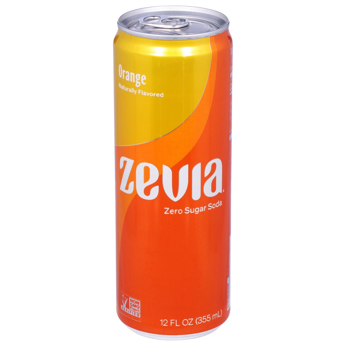 slide 1 of 9, Zevia Soda Orange, 12 fl oz