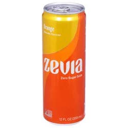 Zevia Soda Orange - 12 fl oz