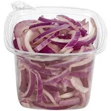 Fresh Sliced Red Onions