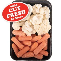 Weis Fresh Cut Cauliflower & Baby Carrots