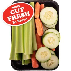 Weis Fresh Cut Celery, Baby Carrots, & Cucumbers