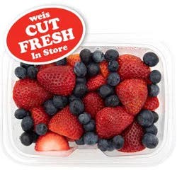 Weis Fresh Cut Strawberries & Blueberries