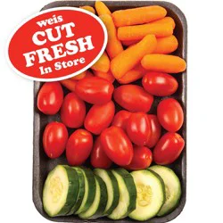 Weis Fresh Cut Small Vegetable Tray