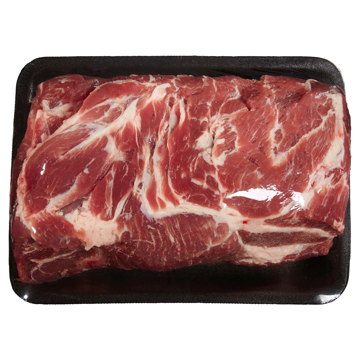 slide 1 of 1, Fresh from Meijer All Natural Pork Shoulder Boston Roast, Bone-In, per lb