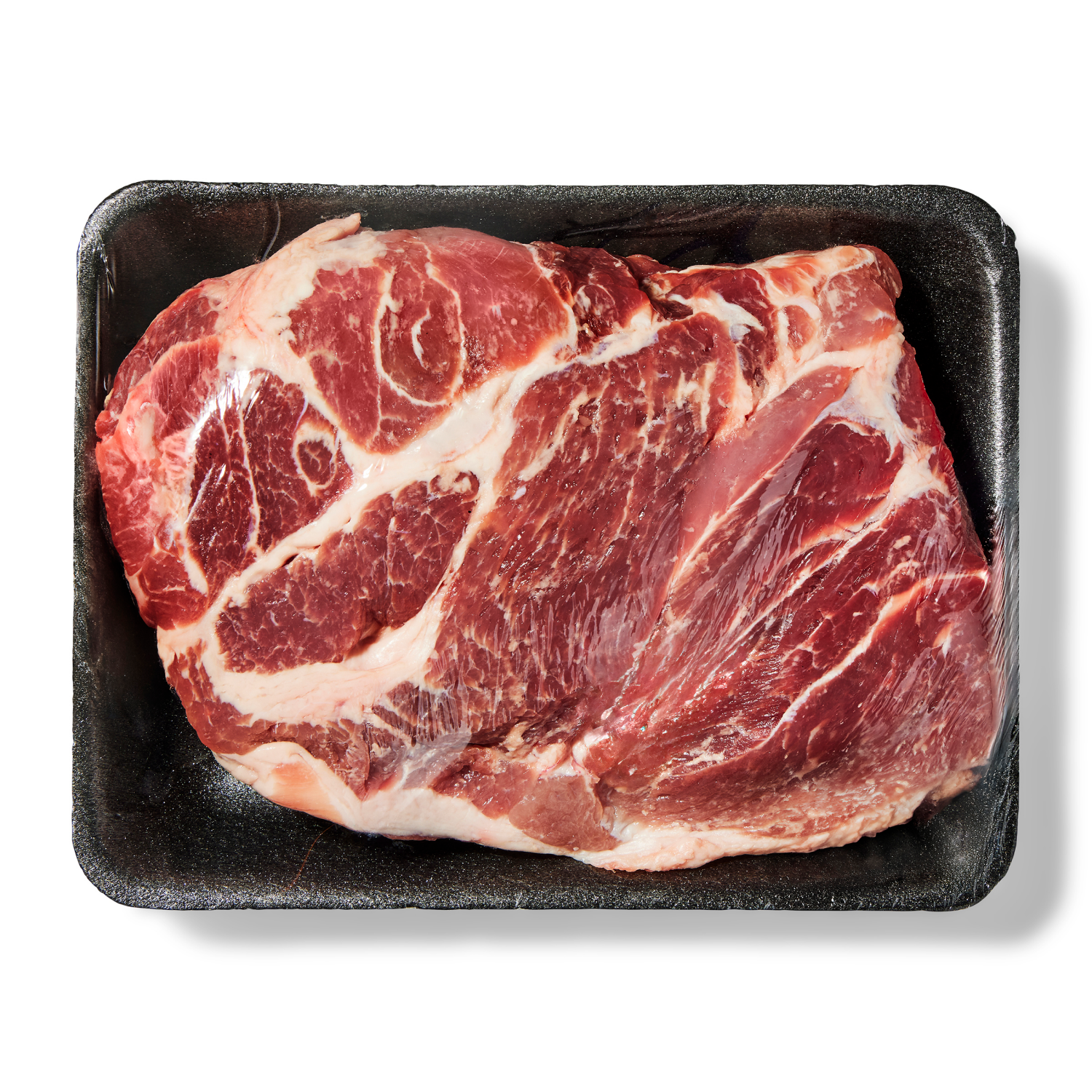 slide 1 of 2, FRESH FROM MEIJER Meijer All Natural Boneless Pork Shoulder Boston Roast, per lb