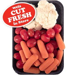 Weis Fresh Cut Small Vegetable Tray