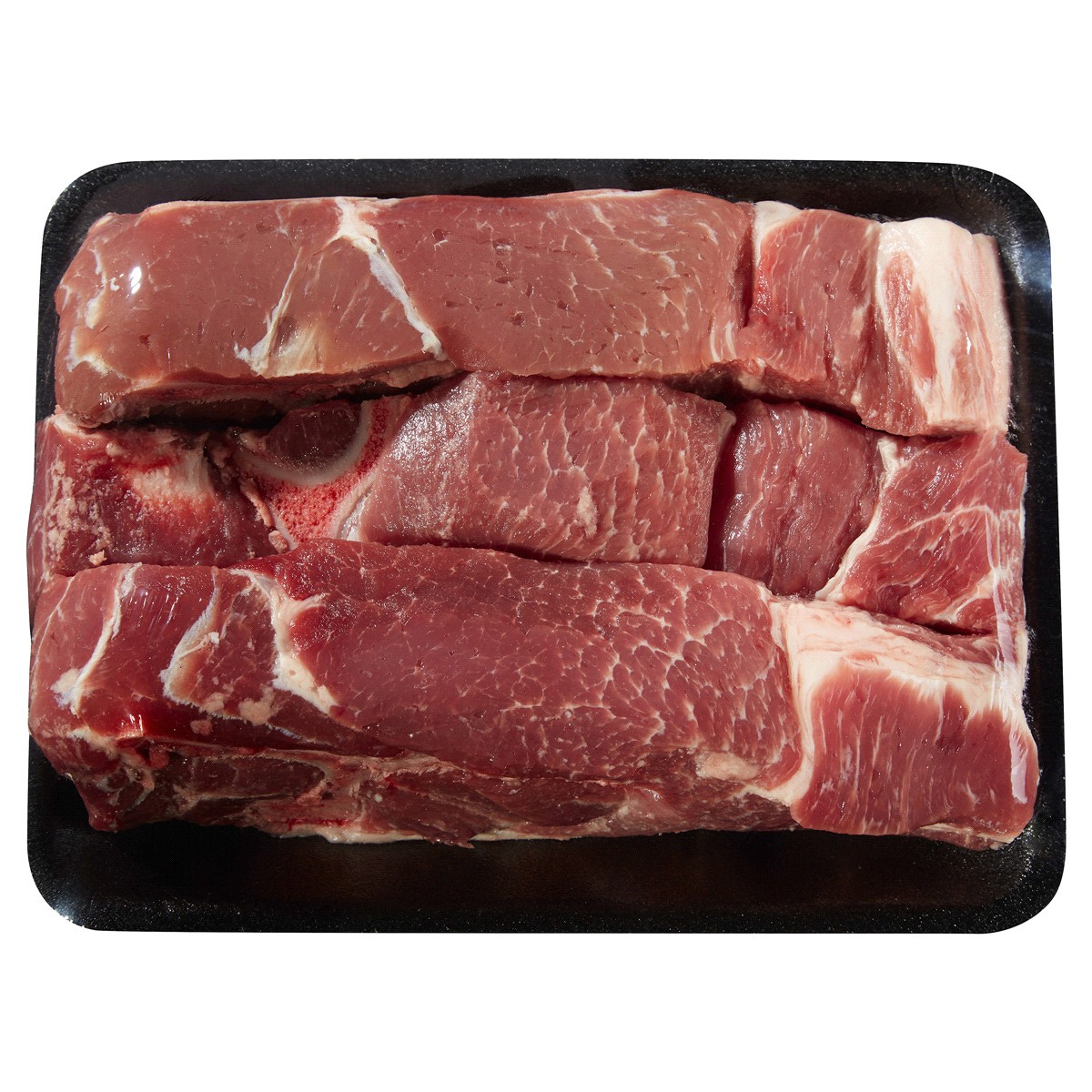 slide 1 of 1, Meijer All Natural Bone-In Country Style Pork Shoulder, per lb