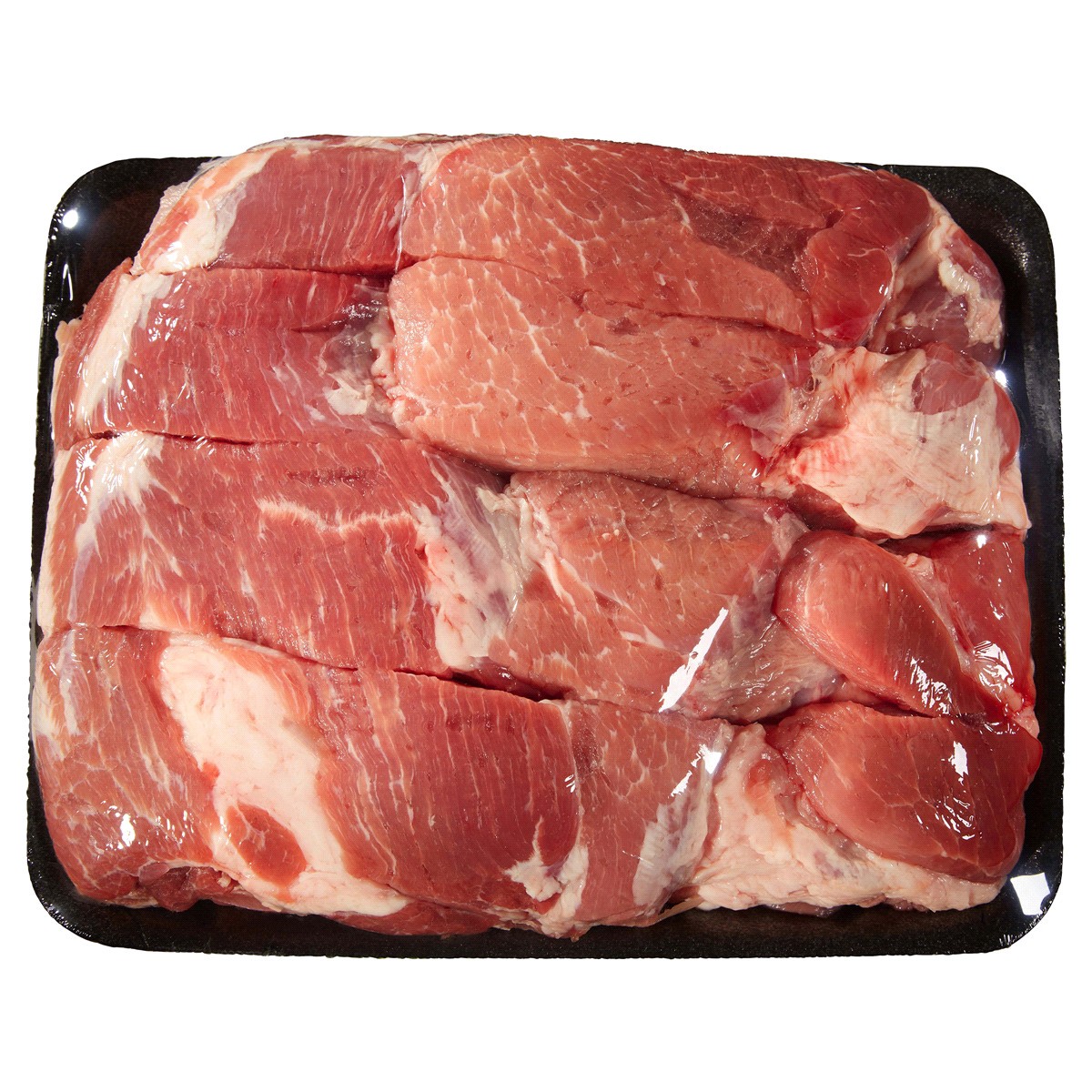 slide 1 of 1, Fresh from Meijer All Natural Boneless Country Style Pork Shoulder, per lb