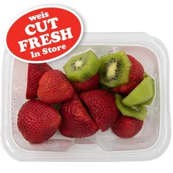 Weis Fresh Cut Strawberries & Kiwi