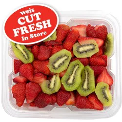 Weis Fresh Cut Strawberries & Kiwi