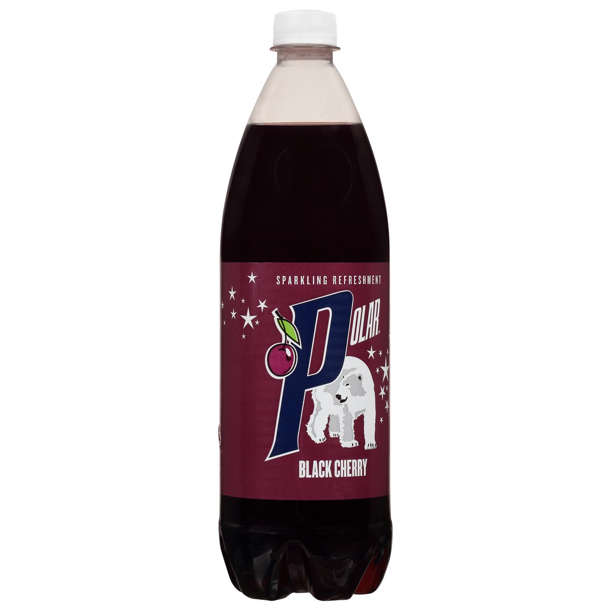 slide 7 of 11, Polar Black Cherry Flavored Soda, 33.8 fl oz