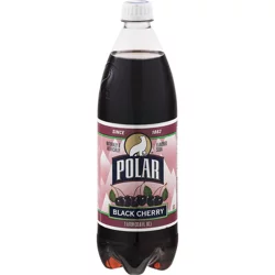 Polar Black Cherry Flavored Soda - 33.8 fl oz