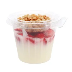 Weis Quality Strawberry And Vanilla Yogurt Parfait Cup