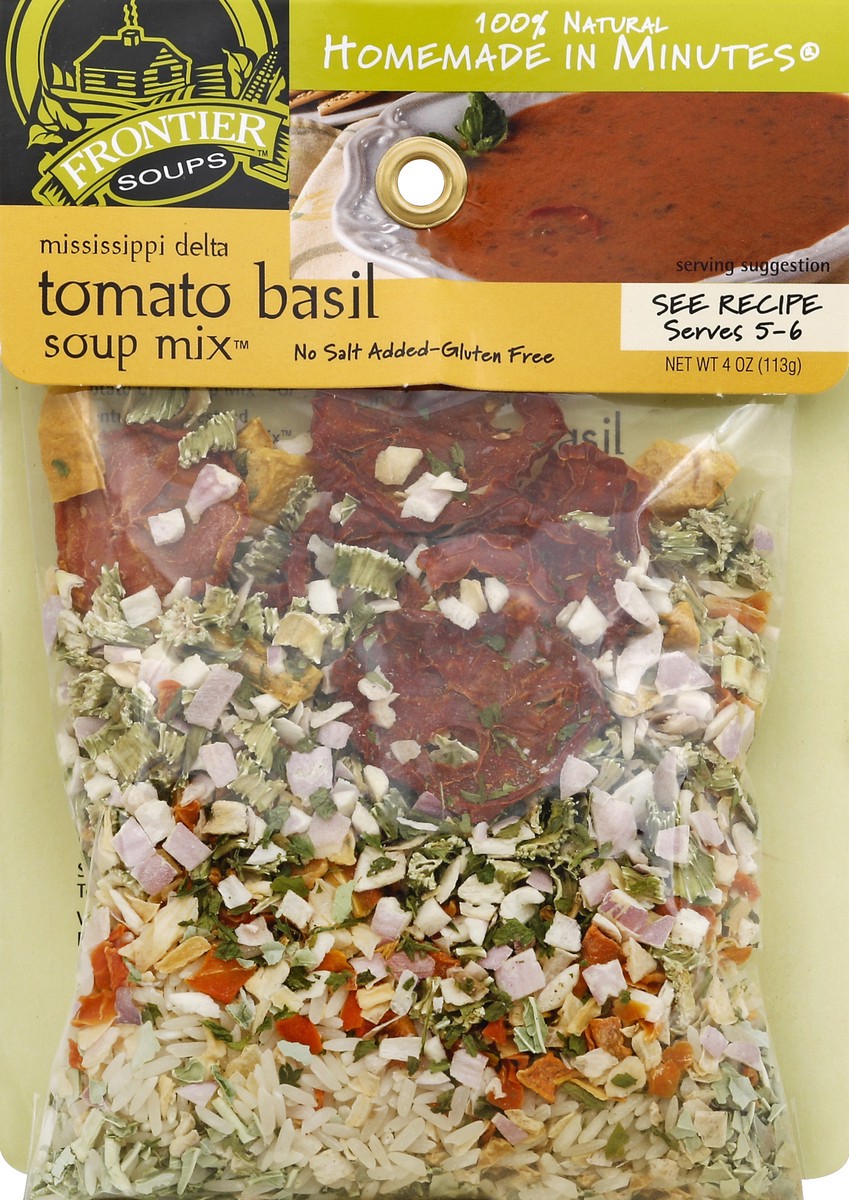 slide 2 of 2, Frontier Soups Tomato Basil Soup Mix, 4 oz