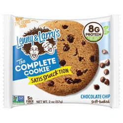 Lenny & Larry's The Complete Cookie, Chocolate Chip, 2oz