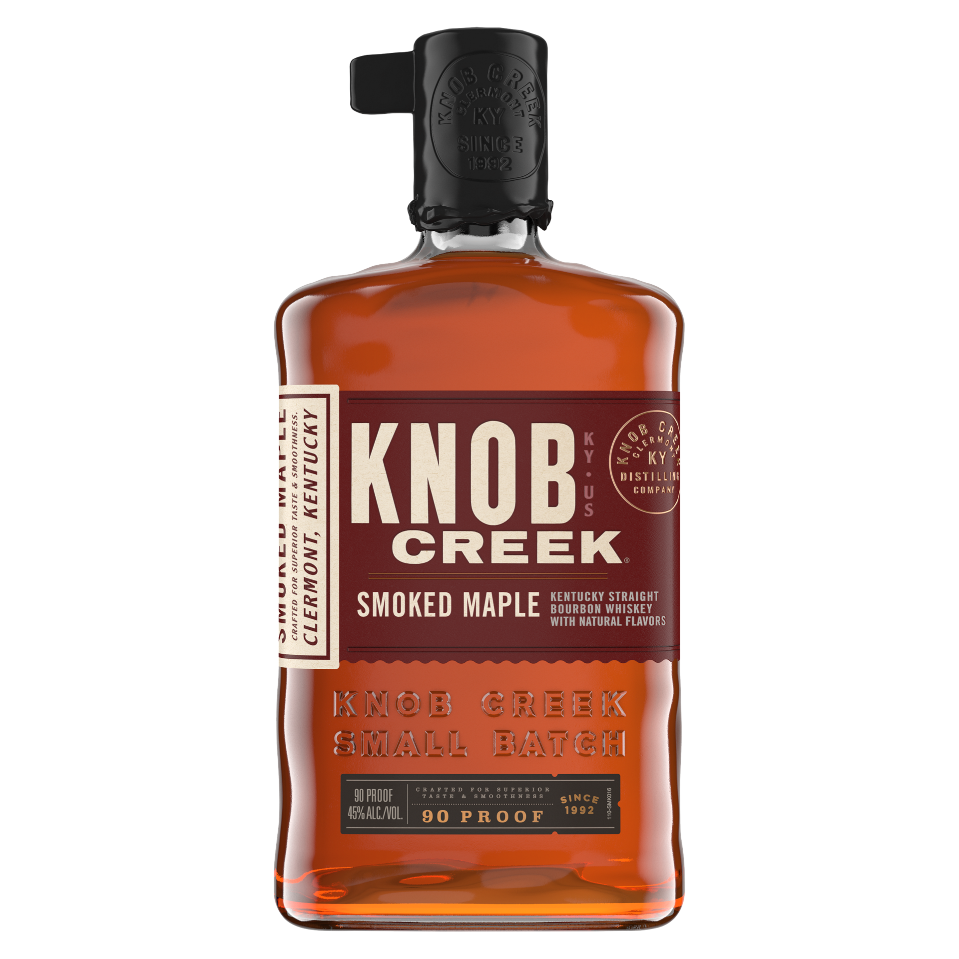 slide 2 of 2, Knob Creek Smoked Maple Kentucky Straight Bourbon Whiskey 750 ml, 750 ml
