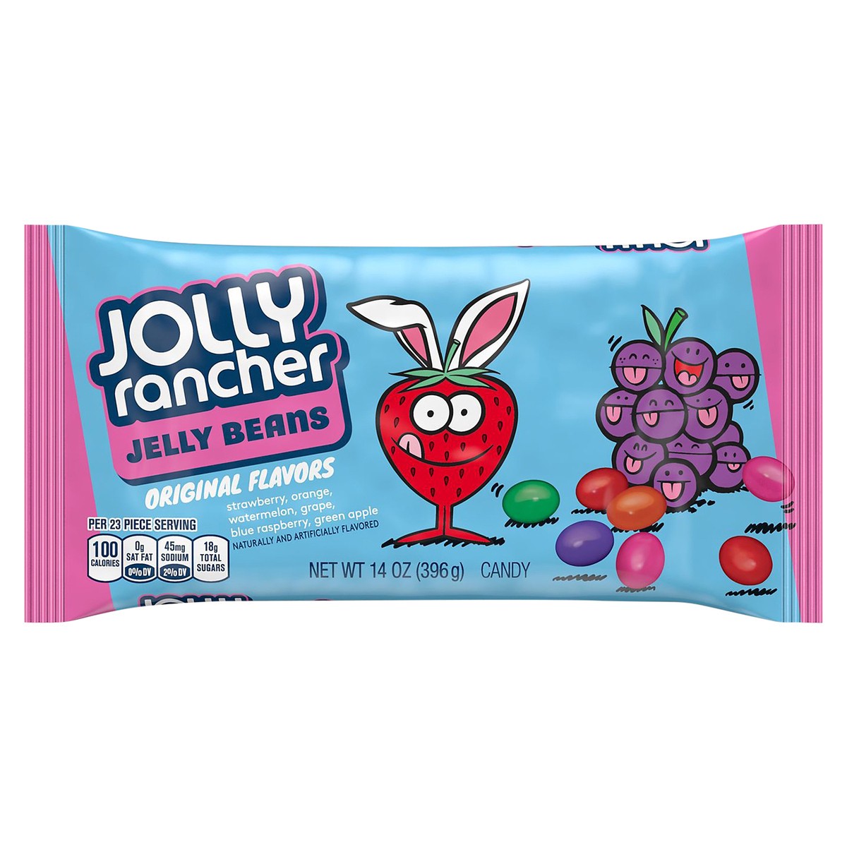 slide 1 of 2, Jolly Rancher Assorted Fruit Flavored, Easter Candy Treats Bag, 14 oz, 14 oz