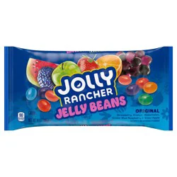 JOLLY RANCHER Jelly Beans Assorted Fruit Flavored Chewy Candy, Easter, 14 oz, Bag