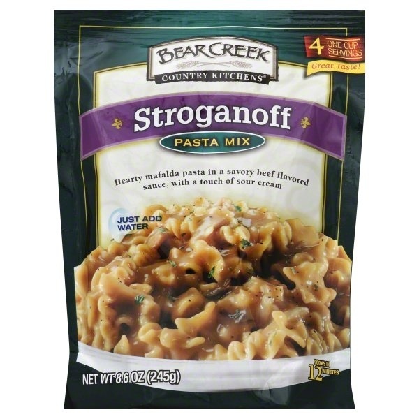 slide 1 of 1, Bear Creek Country Kitchens Stroganoff Pasta Mix, 8.6 oz