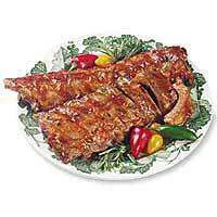 Meat Counter Pork Loin Back Ribs Fresh - 3.00 Lb