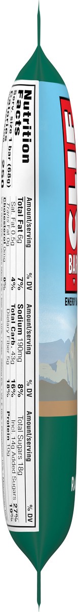 slide 11 of 11, CLIF BAR - Oatmeal Raisin Walnut - Made with Organic Oats - 10g Protein - Non-GMO - Plant Based - Energy Bar - 2.4 oz., 2.4 oz