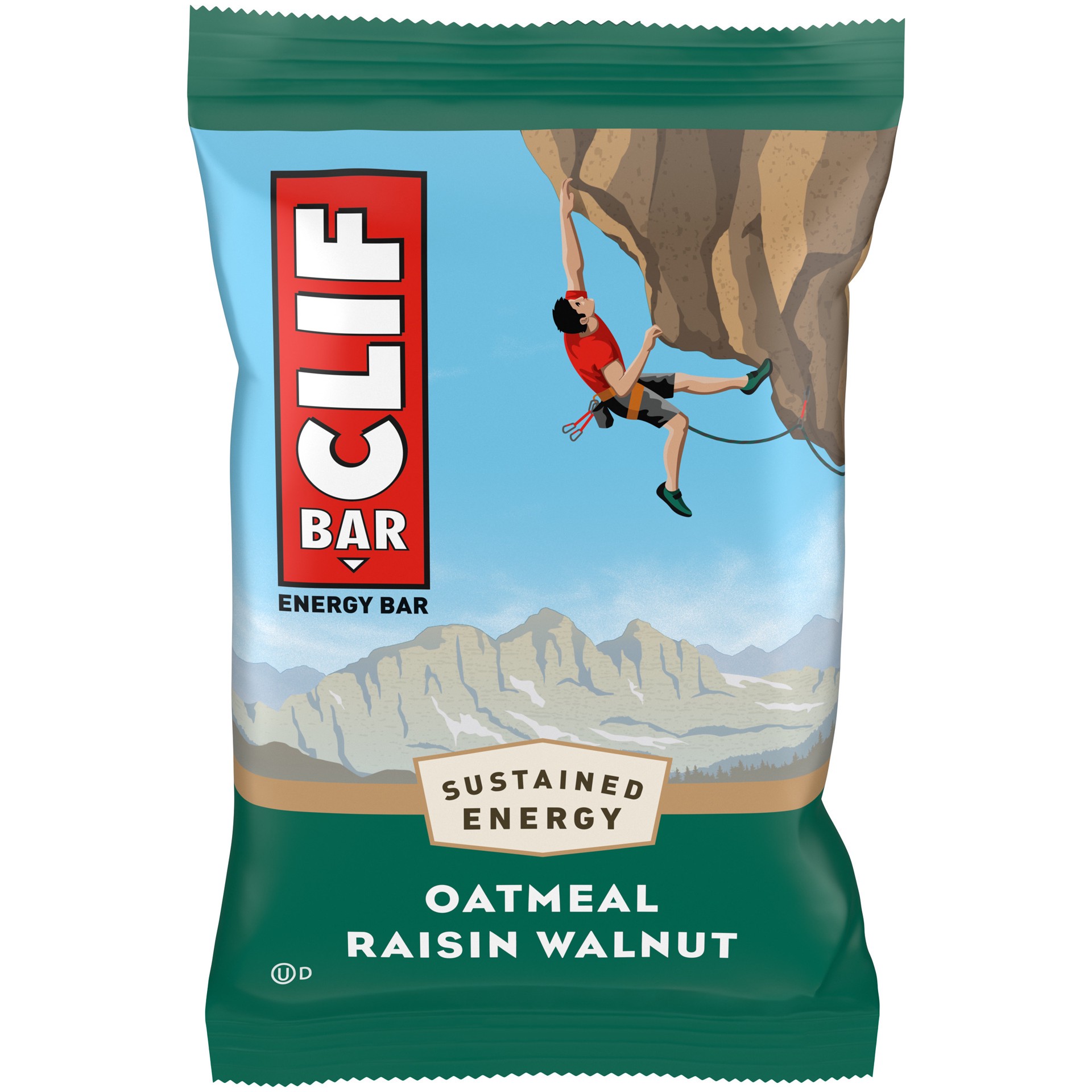 slide 1 of 11, CLIF BAR - Oatmeal Raisin Walnut - Made with Organic Oats - 10g Protein - Non-GMO - Plant Based - Energy Bar - 2.4 oz., 2.4 oz