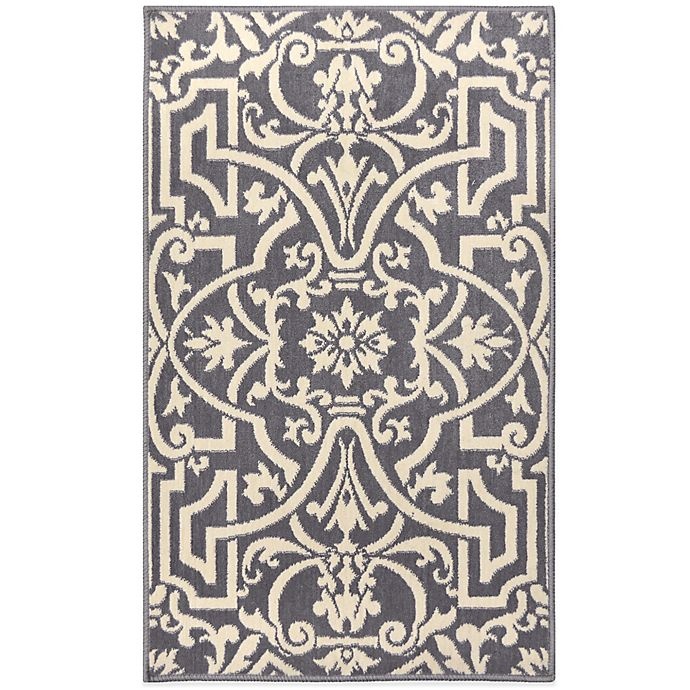 slide 1 of 2, Home Dynamix Westwood Washable Accent Rug Runner - Grey, 2 ft x 4 ft 11 in