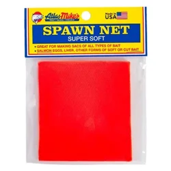 Atlas Spawn Netting Squares Orange 3x3