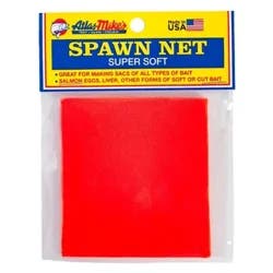 Atlas Spawn Netting Squares Orange 3x3
