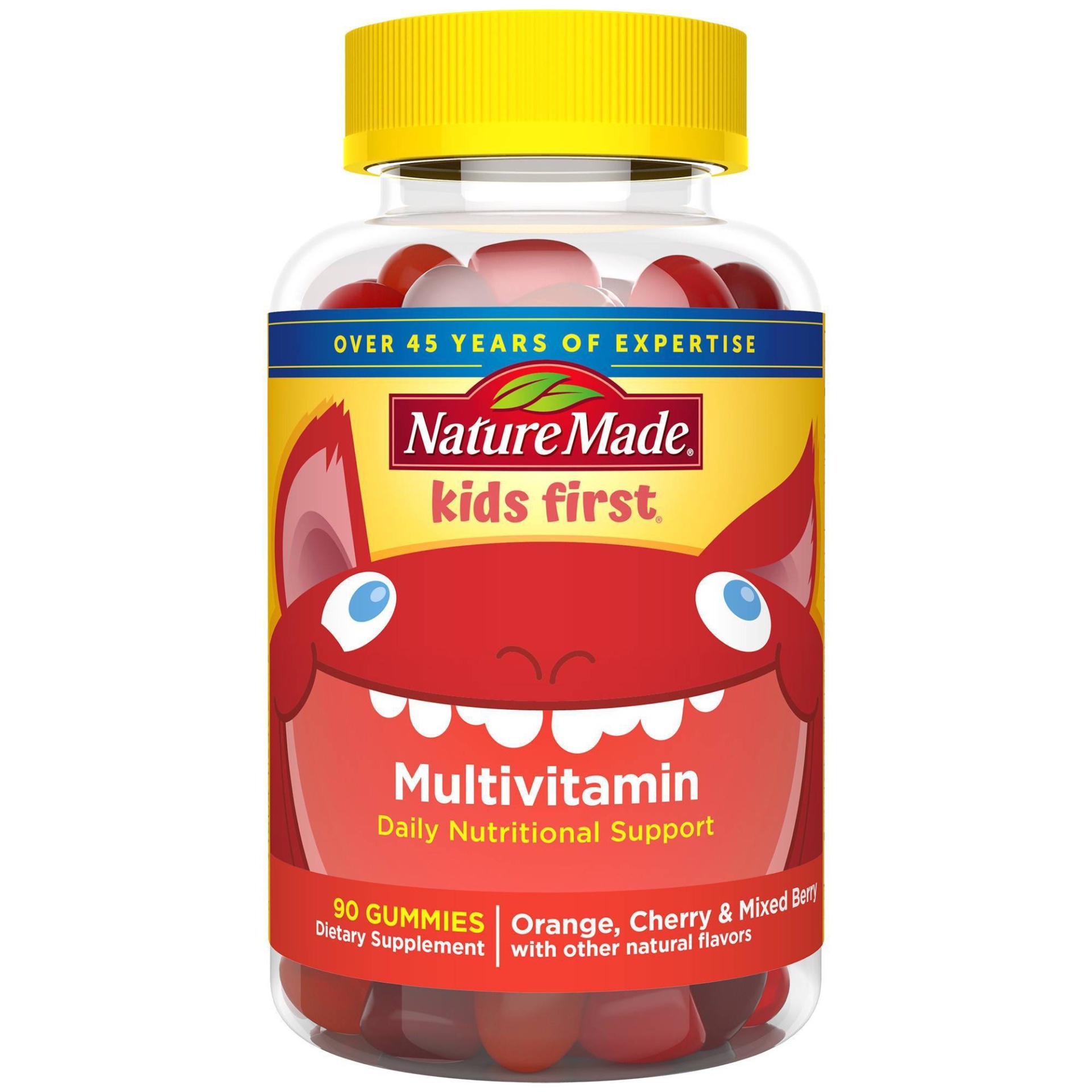 slide 1 of 1, Nature Made Kid's First Multi Dietary Supplement Gummies, 90 ct