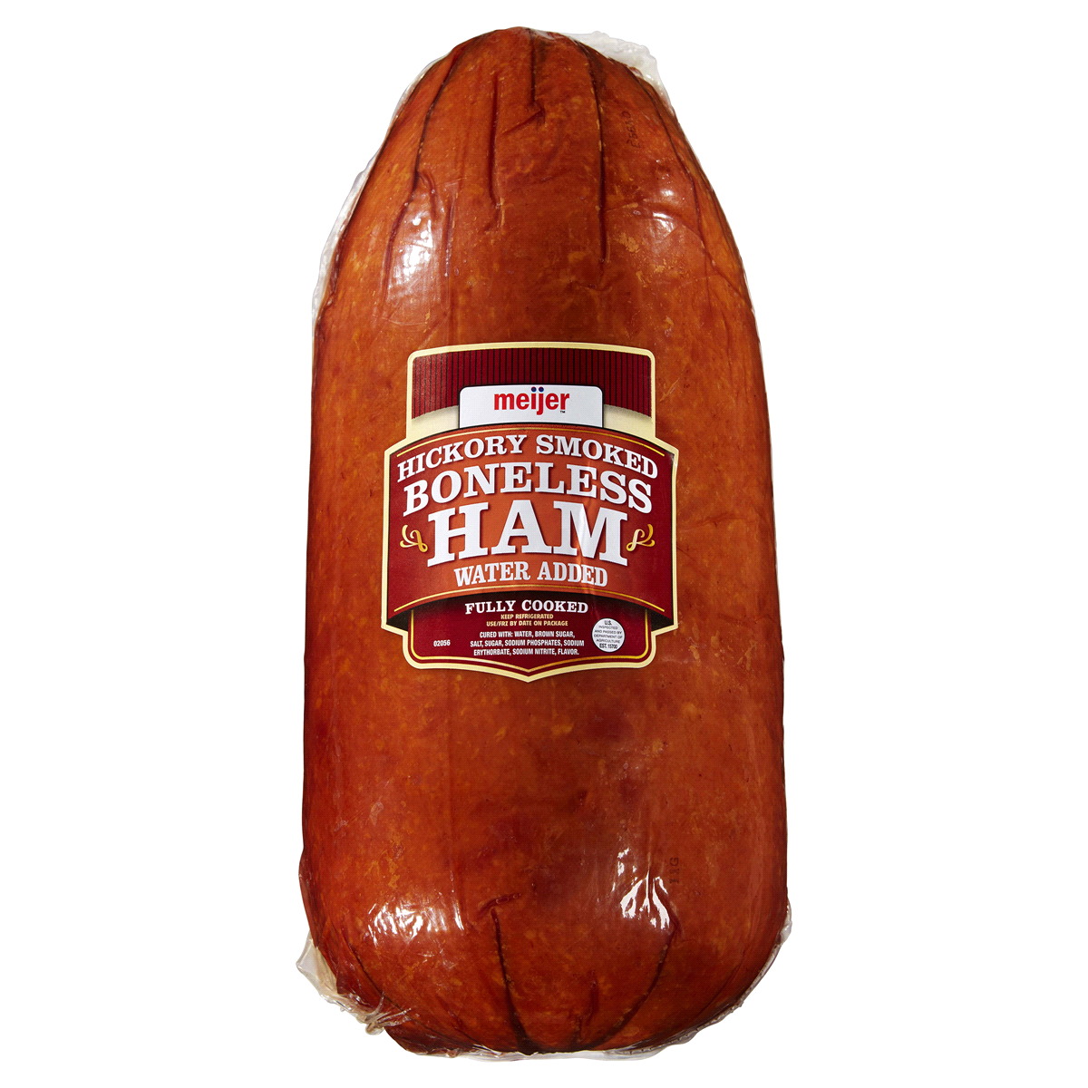 slide 1 of 1, Meijer Boneless Hickory Smoked Whole Ham, per lb