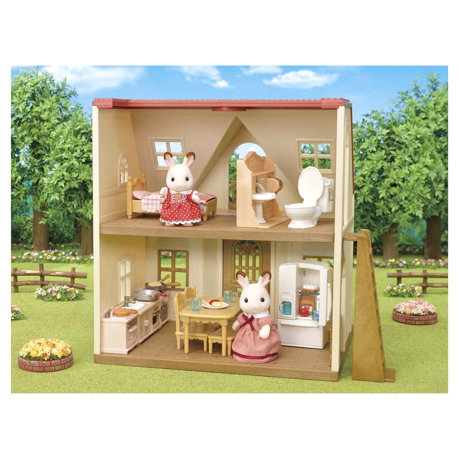 slide 2 of 5, Calico Critters Playful Starter Furniture Set, 1 ct