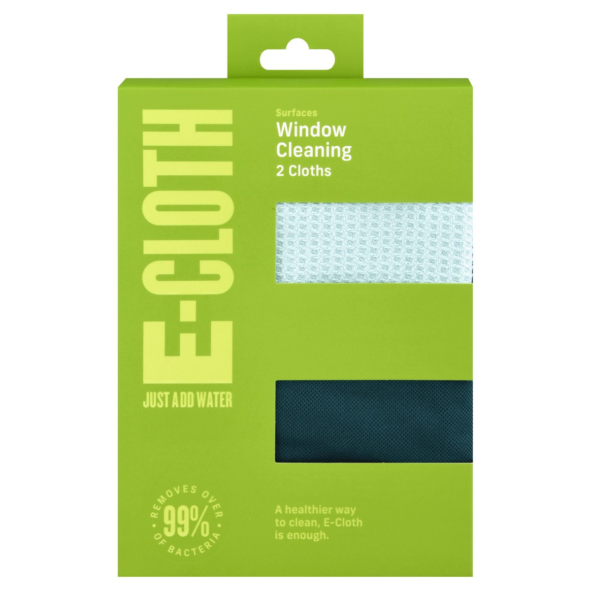 slide 1 of 8, E-Cloth Window Cleaning Cloths 2 ea, 2 ct