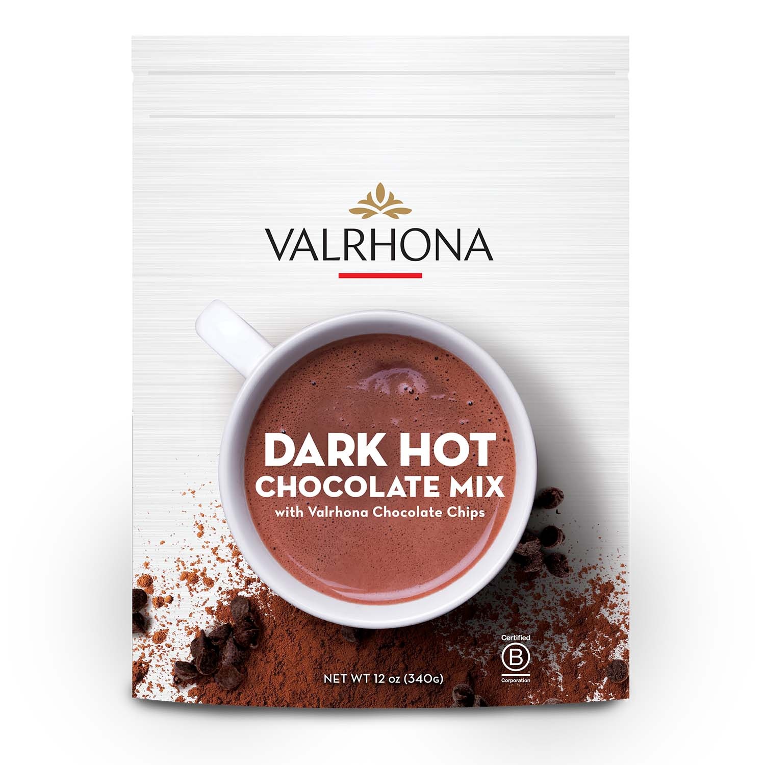 slide 1 of 1, Valrhona Dark Hot Chocolate Mix, 1 ct