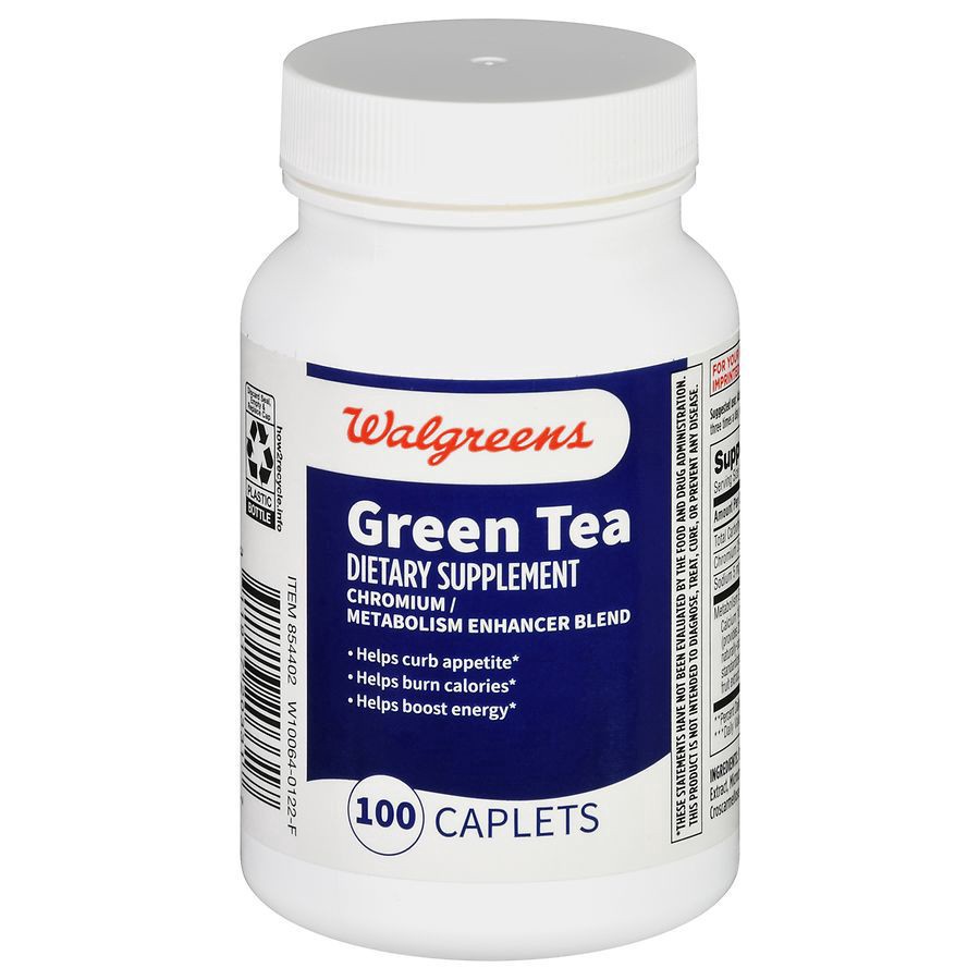 slide 1 of 5, Walgreens Mega Green Tea - 100 ct, 100 ct