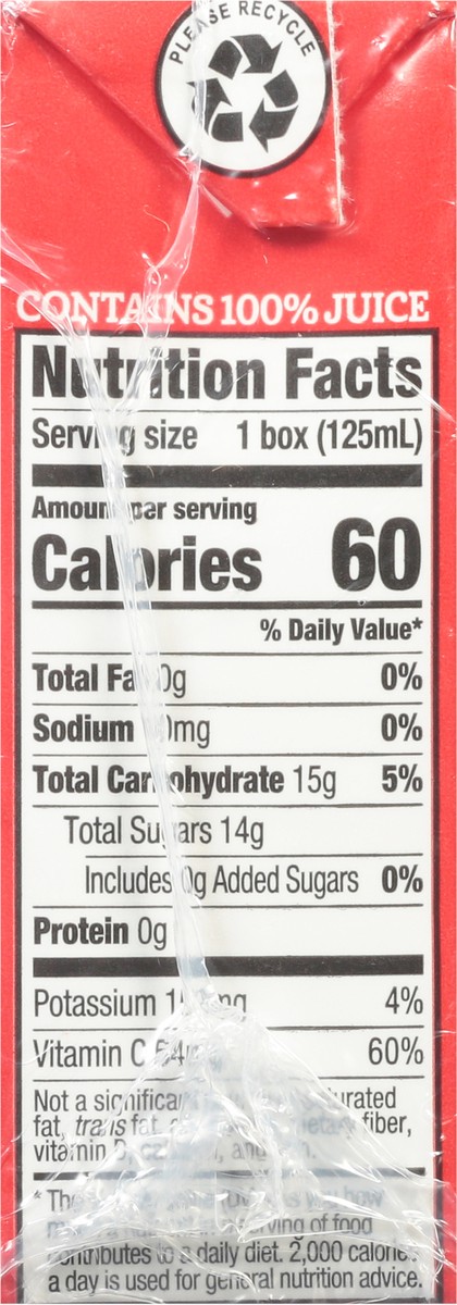 slide 8 of 9, Juicy Juice No Added Sugar Fruit Punch 100% Juice 4 - 4.23 fl oz Cartons, 4 ct
