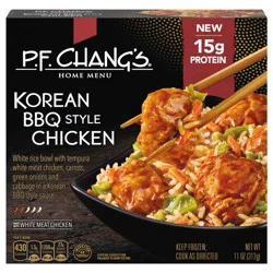 P.F. Chang's Home Menu Korean BBQ Style Chicken Bowl, Frozen Meal, 11 oz