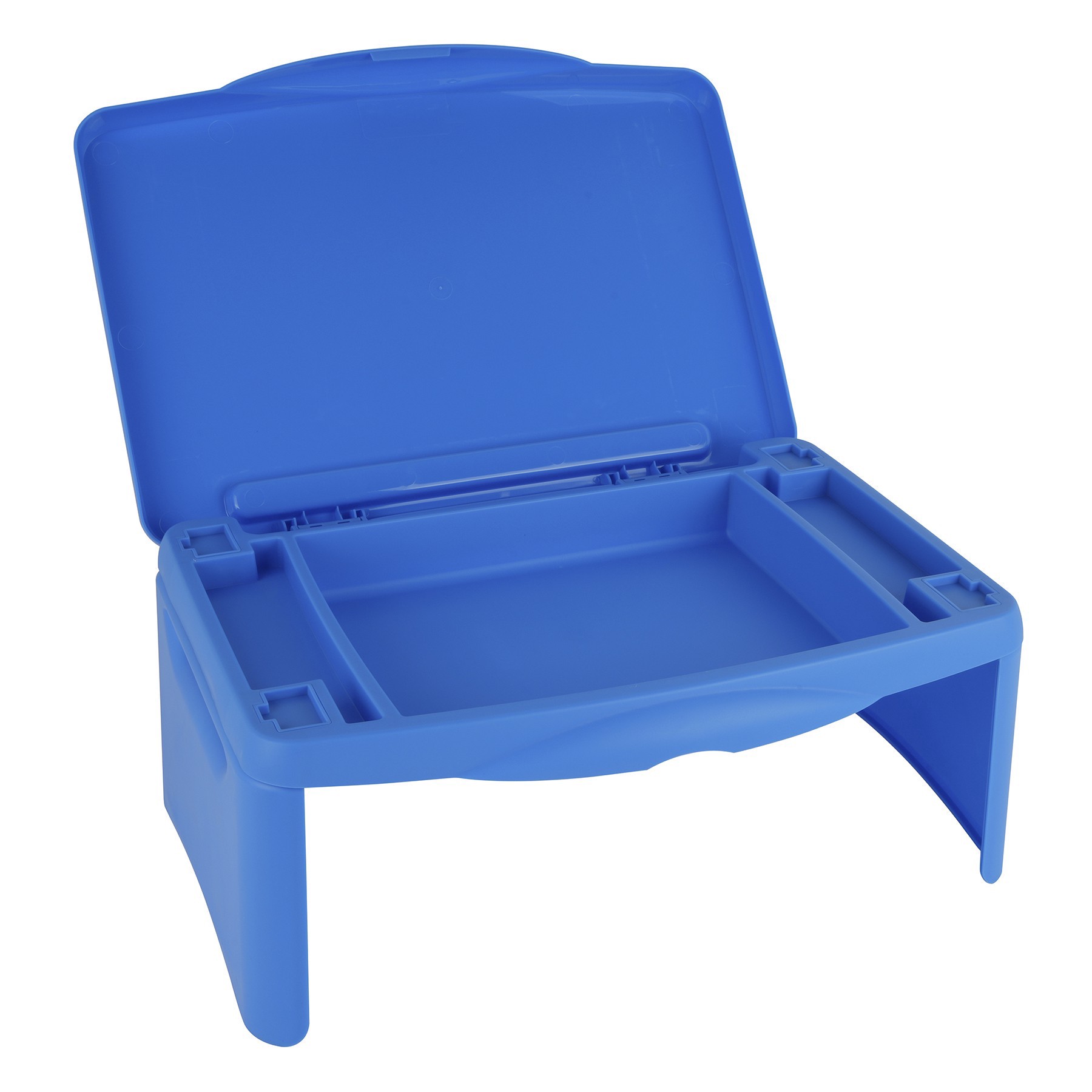 slide 4 of 4, 17.7" Folding Lap Tray By Creatology, 17.70 in x 12.59 in x 7.20 in