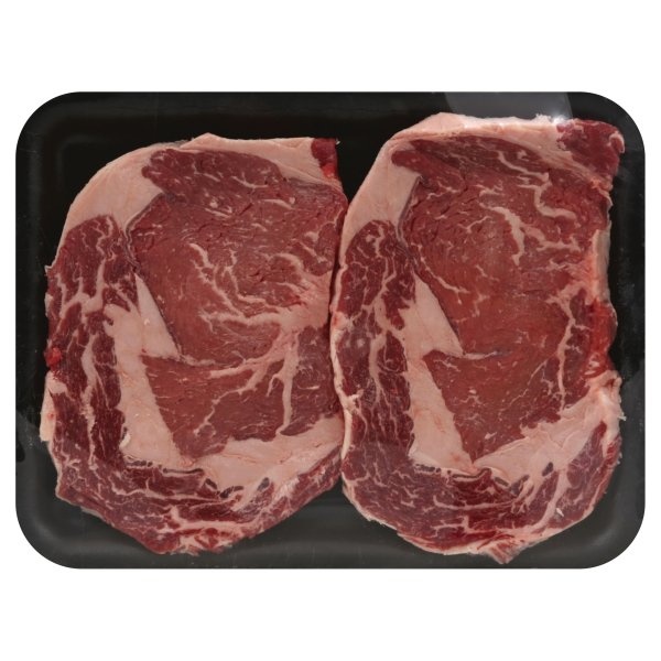 slide 1 of 1, Harris Teeter Reserve Angus Beef Angus Beef Ribeye Steak Thin Cut, per lb