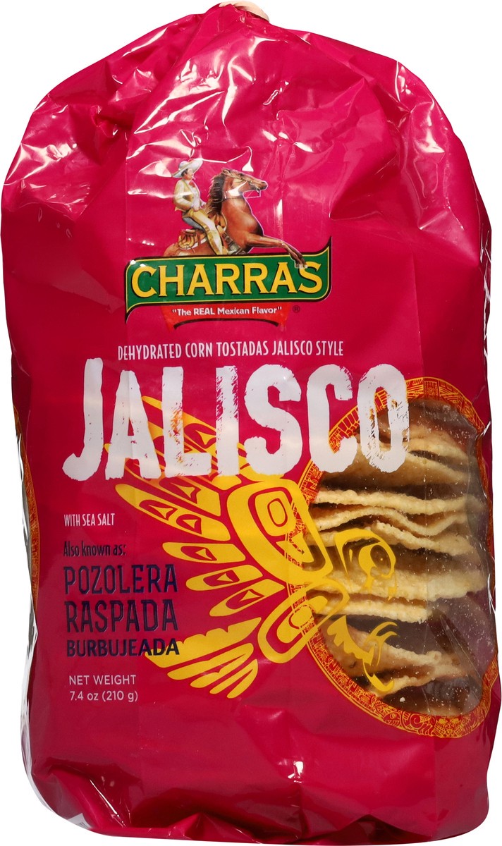 slide 7 of 13, Charras Jalisco Style Corn Tostadas, 7.4 oz