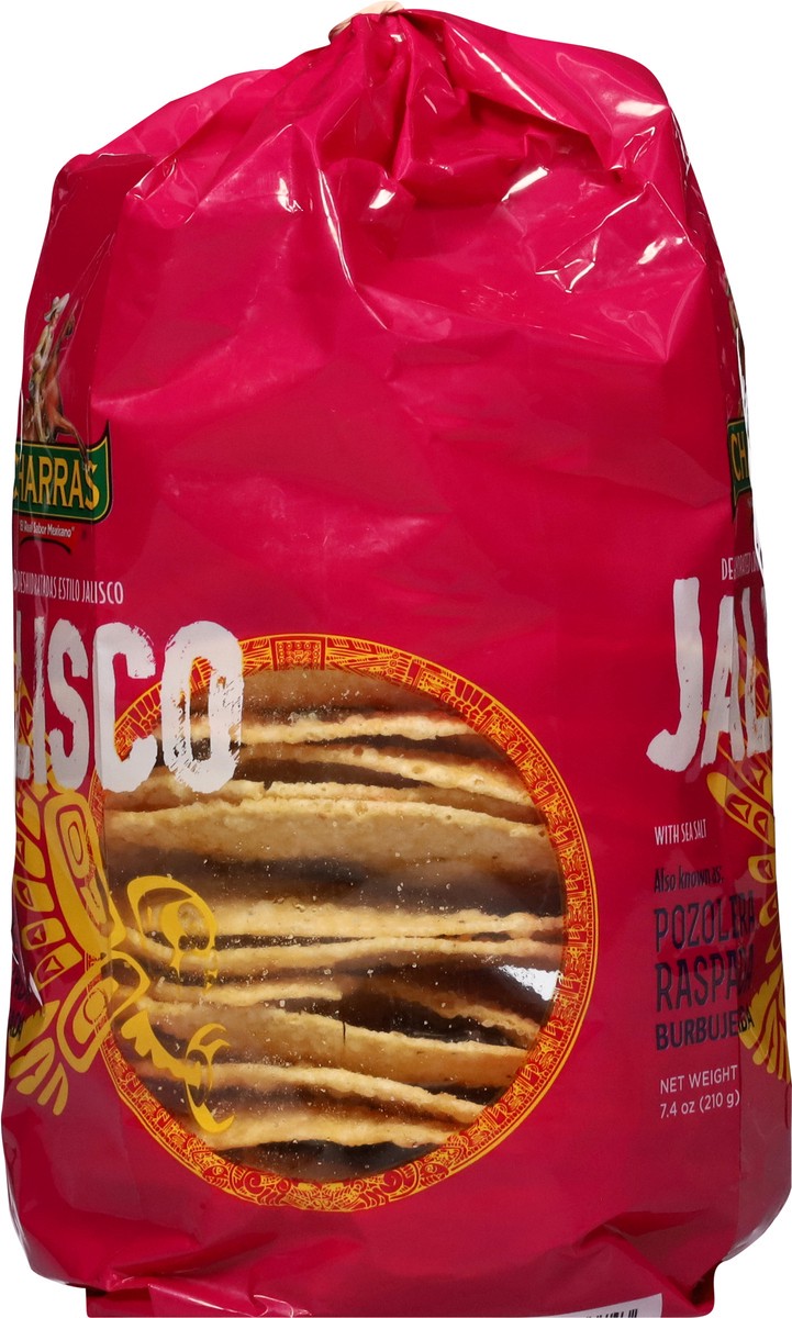 slide 4 of 13, Charras Jalisco Style Corn Tostadas, 7.4 oz